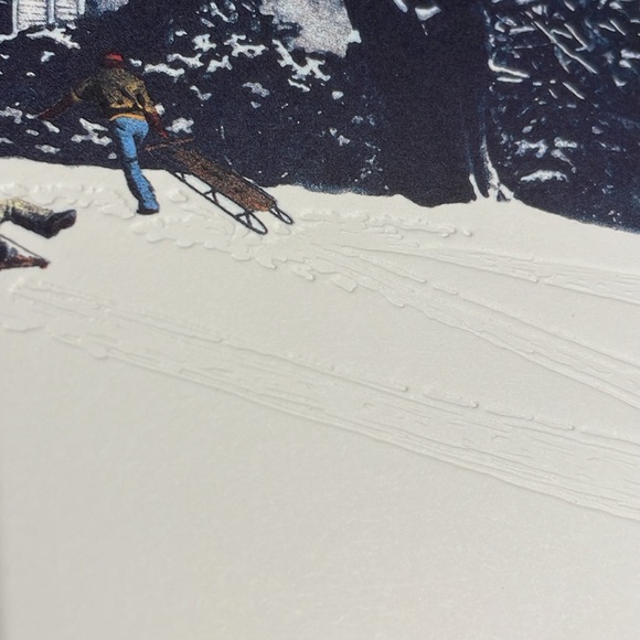 Sebastián Graphics “Moonlighting” magnificent textured print - Picture 6 of 7